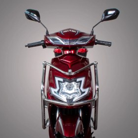 Resim Falcon New Handy 5 Akülü Elektrikli Motosiklet Kırmızı 5 Tekerlekli Yüksek Performanslı Batarya 
