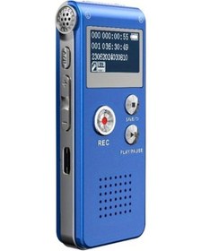 Resim Lumaworld Blue 8gb Dijital Ses Kaydedici Mp3 Çalar Şarj Edilebilir 6 Kayıt Modu Sesle Aktif 650 Saat Kapasite 