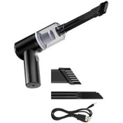 Resim Araç İçi Süpürge Kablosuz Şarjlı Elektrikli Süpürge Elde Taşınabilir 