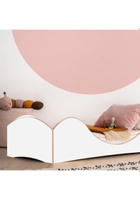 Resim Lara Mdf Montessori Yatak Bebek ve Çocuk Yatak Karyola 