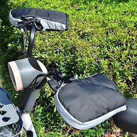 Resim Gidon Eldivenleri - Yumuşak ve Reflektif Şeritli,Motosiklet Sürüş Gidon Eldivenleri | için Kar Motorsikleti Scooter Şehir Sürüşü Gezinti Kısa Yolculuklar Macera Kadın Erkek 