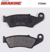 Resim Braking YARI METALİK ÖN FREN BALATASI / YAMAHA / YZ F / 250cc / ÖN / 2001-2002-2003-2004-2005-2006-2007-200 