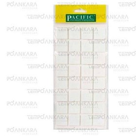 Resim Pacific Beyaz Yapışkanlı Keçe 25mm X 25mm 