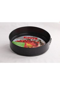 Resim Aless Yanmaz Yapışmaz 24 Cm Kelepçeli Kek Kalıbı Siyah 