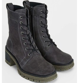 Resim Tamer Tanca Kadın Hakiki Deri Taş Süet Casual Bot 775 8259 BN BOT SK23/24 Taş 