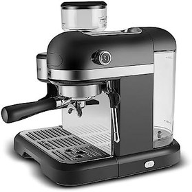 Resim Karaca Coffeemaid Kahve Öğütücülü, Süt Köpürtücülü, 19 Bar Basınçlı Espresso, Latte, Cappuccino, Americano Makinesi 1,4L 