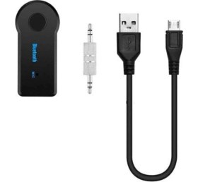 Resim Hsc Bilişim Bluetooth Araç Kiti Aux Çıkışlı Telefon Müzik Alıcı Tüm Cihazlara Uyumlu 