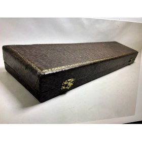 Resim Kutusunda Fransız Servis Takımı Sap Kısımlarında Çatlak Mevcuttur Kutu Ölçüleri 32 cm 10 cm 4 