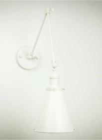 Resim Riolight Rustik22,vintage2,retro2 Hareketli Başlık Üç Mafsallı 1x Beyaz 