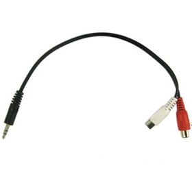 Resim Cbtx Erkek Stereo Kack Rca Kablosu 3.5 MM 