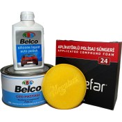 Resim Belco PASTA500GR+CILA250ML +Befar Pastasüngeri+ Meguiars Cilapedi 