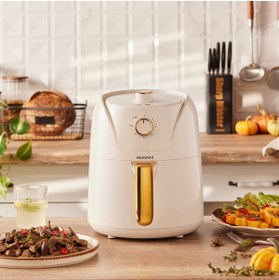 Resim HOMEND KREM RENGİ AIRFRYER 