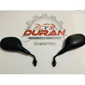 Resim Motosiklet Ayna Sağ - Sol Takım 10Mm Scooter - Cup-Cg-Scooter 