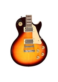 Resim Madison Meg-lpf-ıtb Elektro Gitar Ice Tea Sunburst Klasik Rock Tonu Sıcak Renkler 