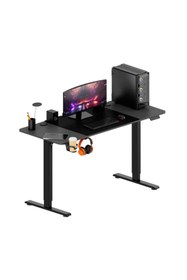 Resim Adore Mobilya Adore Gaming Elevator-X Yükseklik Ayarlı Oyuncu Masası - Siyah 160x72-117x75 cm 
