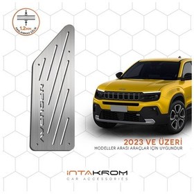 Resim Jeep Avenger Krom Ayak Dinlendirme Pedalı - 2023 Ve Üzeri 