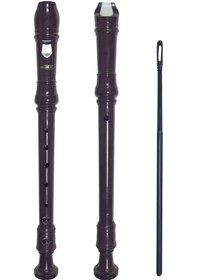 Resim Midex Fl-8bn Kaliteli Brown Blok Flüt 