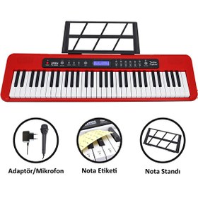 Resim Jwin CTK-3000WH 61 Tuş Hassasiyetli Org (5 Oktav) 