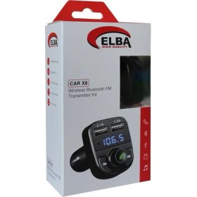 Resim Elba Car X8 2usb Wireless Bluetooth Fm Transmitter Kit 
