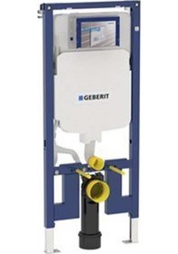 Resim Geberit Sigma Gömme Rezervuar 8 Cm Duofix 111.796.00.1 Beyaz - Mavi 