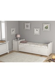 Resim Patiko Furniture Swing Büyüyen Mdf Çıtalı Beşik 