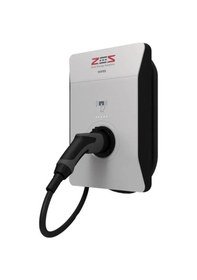 Resim Zes Evc04 22 Kw 5 M. Kablolu Kare Kasa Elektrikli Araç Şarj İstasyonu 