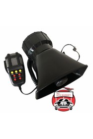 Resim Genel Markalar Tiger Marketing 7 Sesli Mikrofonlu Megafon Siren 100 Watt Yüksek Sesli 12 Volt Dat Dat 
