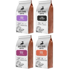 Resim Mena Rise Ababa Coffee - 4&apos;lü Kahve Tanışma Paketi 1000 Gr. (French Press) 