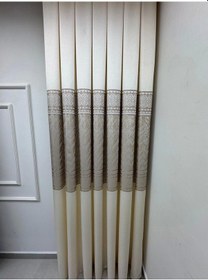 Resim Nivemeshome Avşa Desen:632349 2004 Krem 1/3 Sık Pile Fon Perde Apm Krem 