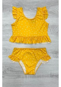 Resim My Kids Wear Kız Çocuk Alt Üst Mayo Sarı 