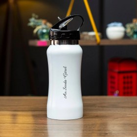 Resim Kalemedair Kişiye Özel Lüx Çelik Matara 500 ml 