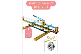 Resim Onon Yeşil Lazerli Kesim- Long 120 CM(127 Cm'e Kadar) Yedek Elmas Hediye Seramik Granit Fayans K.m. 