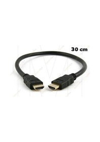 Resim 30Cm Kısa Hdmi Kablo Altın Uçlu Full Hd 3D V1.4B 