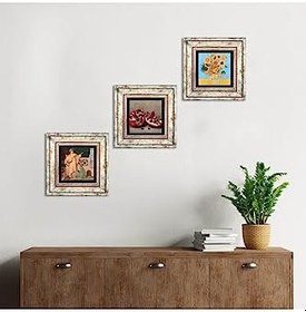 Resim Pinecone Stone Van Gogh On İki Ayçiçekli Vazo, İki Müzisyen Kız Tablosu, Nar Taş Duvar Tablosu - Çerçeveli Taş Tablo - Dekoratif Duvar Sanatı - Modern Ev ve Ofis Duvar Dekoru K3-1509 