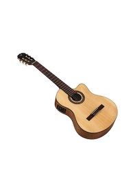 Resim VALLER VG250CEQ Kesik Kasa Elektro Klasik Gitar 