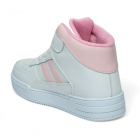 Resim Ndrops 09-24 Deri Outdoor Kız Çocuk Spor Bot Beyaz Pembe 26-30 