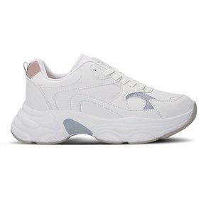 Resim Slazenger ZUSA Kadın Koşu &amp; Yürüyüş Ayakkabı Beyaz / Pembe 