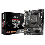 Resim MSI A320m-a Pro A320 Ddr4 Glan Matx Dvı Hdmı Usb3.1 Am4 Amd Anakart 