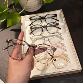 Resim 6 Parça Kare Yuvarlak Çerçeve Gözlük Çerçevesi Liuding Dekorasyon Moda Günlük Kullanım Çok Amaçlı Aksesuar 