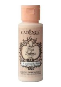 Resim Cadence Style Matt Fabric Kumaş Boyası F-610 Pastel Pembe 