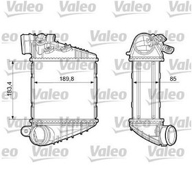 Resim VALEO 817205 Turbo Radyatörü Golf IV 98- Bora 98- 1.8T 1.9 TDI / A3 96- / Toledo II 98- Leon 99- / Octavia I 99- 