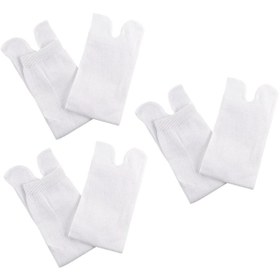 Resim Suntek 3 Çift Elastik Pamuklu Tabi Çorap 2 Burunlu Beyaza 