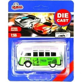 Resim Vardem Oyuncak VR1436 Kartela Metal Otobüs 1:55 
