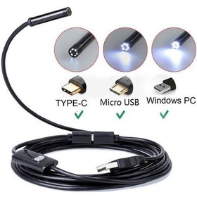 Resim Yılan Kamera Endoskop Gece Görüşlü 5 Metre 