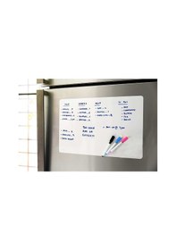 Resim Mıknatıs Manyetik Beyaz Yazı Tahtası, 50X60 Cm Magnet Planlayıcı 