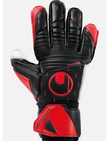 Resim Uhlsport Classic Absolutgrip 101132101 Siyah & Kırmızı & Beyaz Kaleci Eldiveni Siyah 