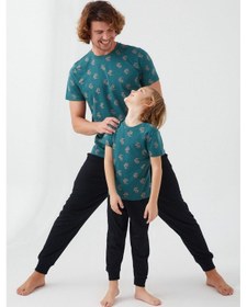 Resim Arnetta 2504 Parrot Erkek Çocuk Kısa Kol Pijama Takım 001 