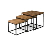 Resim Ahşap Sehpa Room 