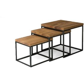 Resim Ahşap Sehpa Room 