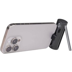 Resim Benks PB15 Taşınabilir Standlı Type-C Portlu Powerbank 5000MAH Siyah 